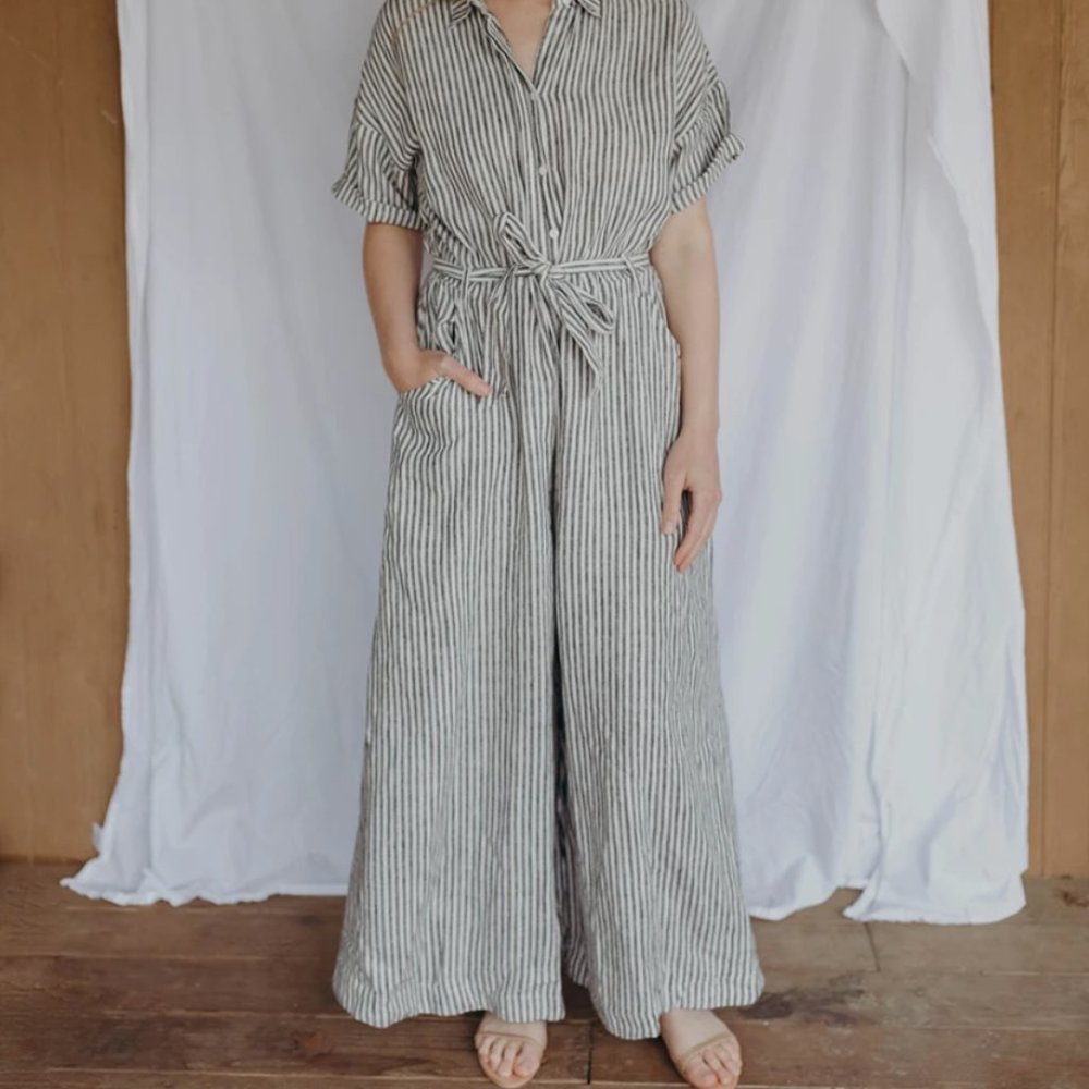 Esby Apparel Stripe Savannah jumper